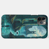 Post-Apocalyptic Flooded Ruins Teal Dystopian iPho Case-Mate iPhoneケース (裏面(横))