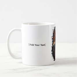 Post Apocalyptic Gas Mask Toxic Grunge コーヒーマグカップ