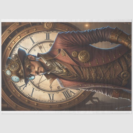 Post-appocalyptic Steampunk Man v12 薄葉紙 (正面)