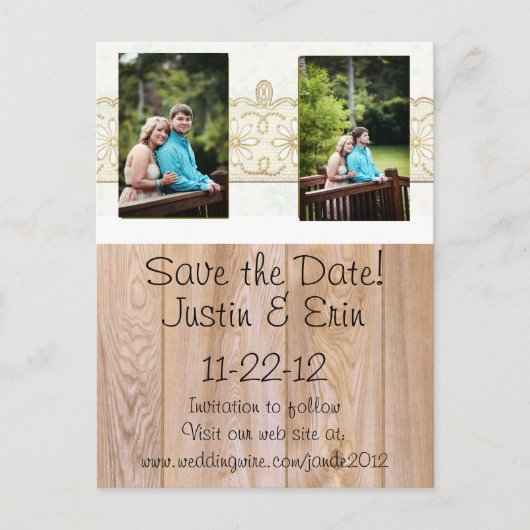 POST CARD 救-the-date 案内ポストカード (正面)