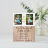 POST CARD 救-the-date 案内ポストカード (スタンド正面)