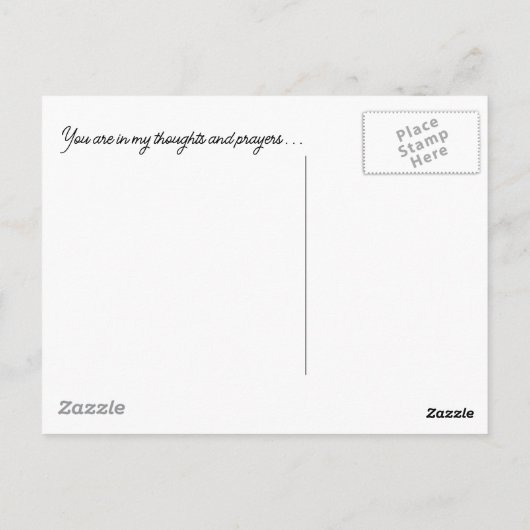 Post Card From The Heart ポストカード (裏面)