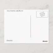 Post Card of Grove Park Inn,アッシュビル, NC ポストカード (裏面)