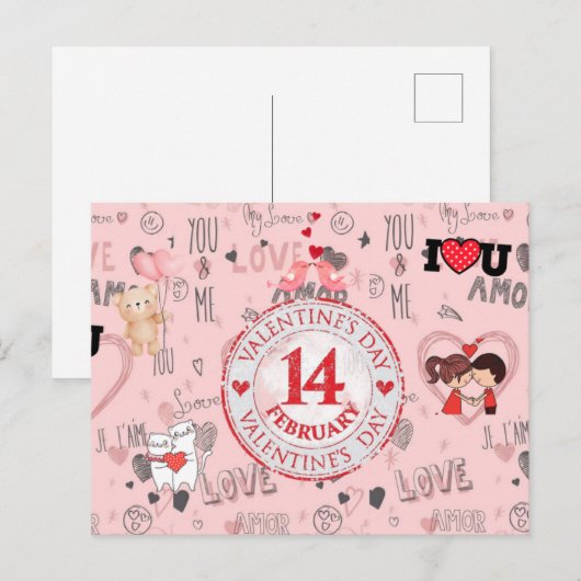 post card para esa persona especial ポストカード (正面/裏面)