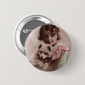 Post Card Romantic 缶バッジ (正面&裏面)