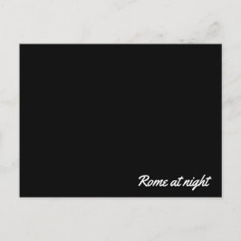 Post Card Rome at night ポストカード