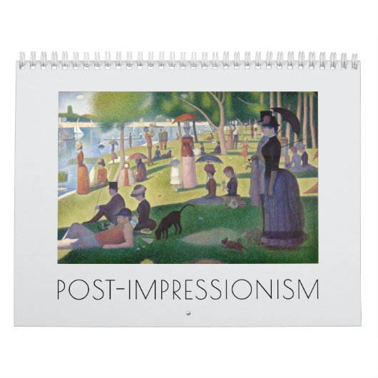 Post-Impressionism Fine Art Paintings カレンダー (カバー)