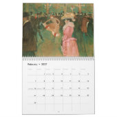 Post-Impressionism Fine Art Paintings カレンダー (2月 2027)