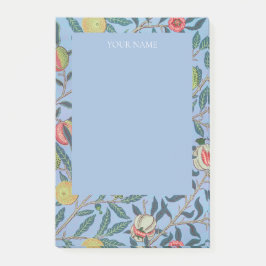 POST-ITに関する注意:ウィリアム・モリス「青ザクロ」 ポストイット