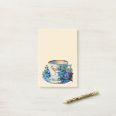 POST-ITに関する注意:ヴィンテージ・チーカップPOST-ITに関する注意 ポストイット (デスク上)