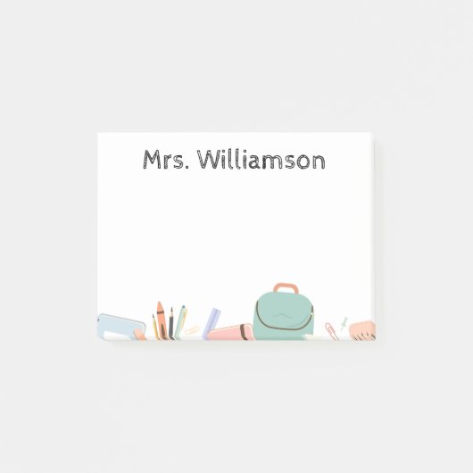 Post-It先生からのメモ ポストイット (正面)