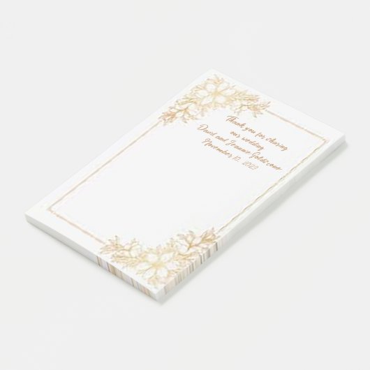 Post-It結婚 Notes結婚式の引き出物の共有 ポストイット (アングル)