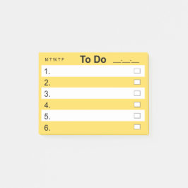 Post-it®ノート4 x 3 TODO ポストイット
