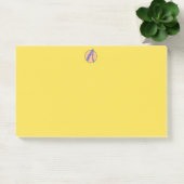 Post-it®ノート、4" x 3"カスタム MONOGRAM ポストイット (オフィス)