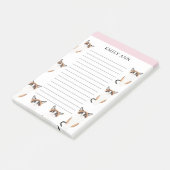 Post-It®メモ、10 x 6" ポストイット (アングル)