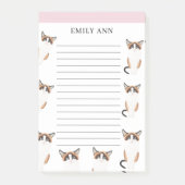 Post-It®メモ、10 x 6" ポストイット (正面)