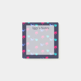 Post-It®メモ、3" x 3" |イギーのパーティー ポストイット