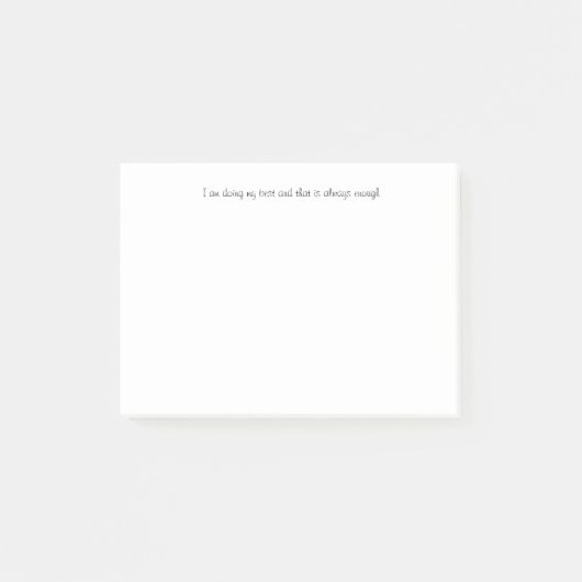 Post-It®メモ、4" x 3" ポストイット (正面)