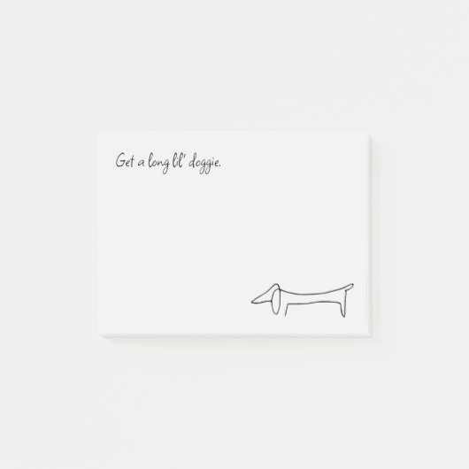 Post-It®メモ、4" x 3" ポストイット (正面)