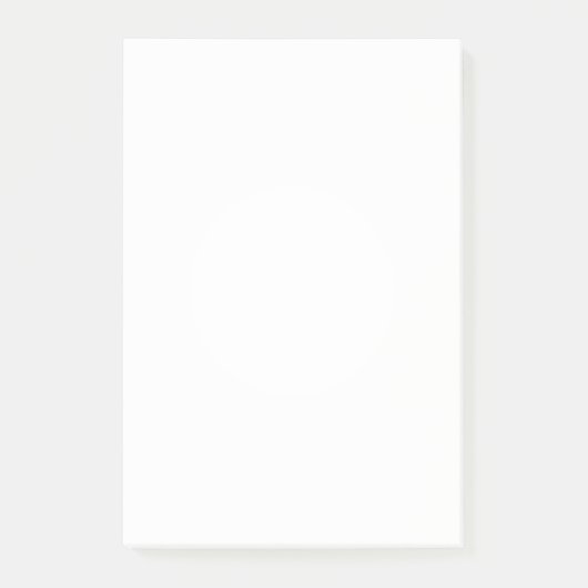 Post-It®メモ、4" x 6" ポストイット (正面)