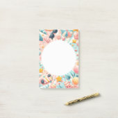 Post-It®メモ、4" x 6"メモ ポストイット (デスク上)