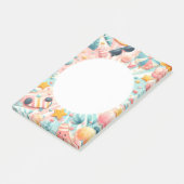 Post-It®メモ、4" x 6"メモ ポストイット (アングル)