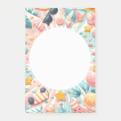 Post-It®メモ、4" x 6"メモ ポストイット (正面)