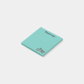 Post-It®メモ、7.6 x 7.6 cm ポストイット (アングル)