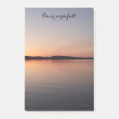 Post it block med solnedgång ポストイット (正面)