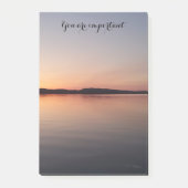 Post it block med solnedgång ポストイット (正面)