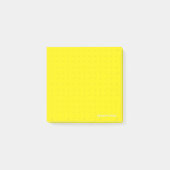 Post-it® Dot-Grid Klebezettel 7*7 Gelb (EA) ポストイット (正面)