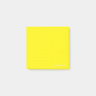 Post-it® Dot-Grid Klebezettel 7*7 Gelb (EA) ポストイット