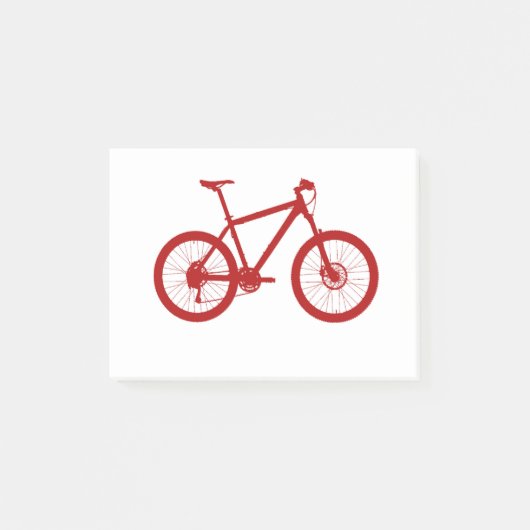 Post-it® Klebezettel 10,2 x 7,6 cm Fahrrad-bike ポストイット (正面)