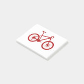 Post-it® Klebezettel 10,2 x 7,6 cm Fahrrad-bike ポストイット (アングル)