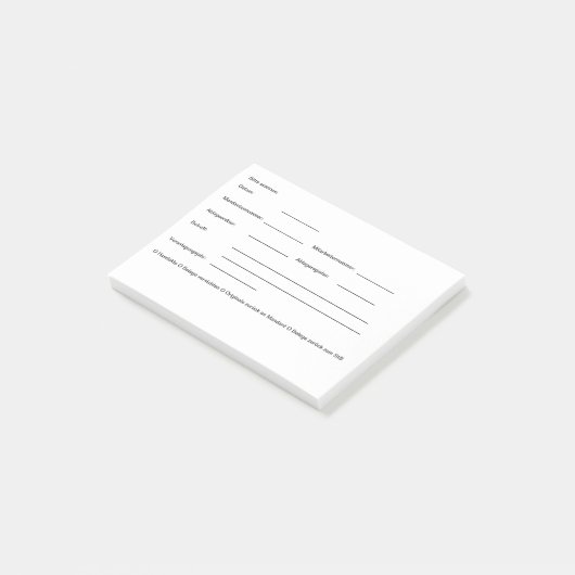 Post-it® Klebezettel Klebezettel ポストイット (アングル)