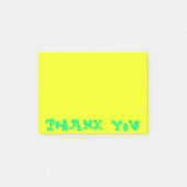Post-it® Klebezettel Thank you ポストイット (正面)