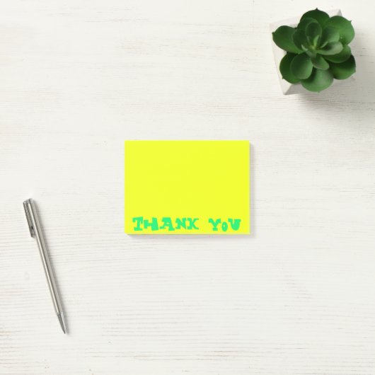 Post-it® Klebezettel Thank you ポストイット (オフィス)