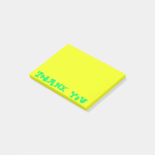 Post-it® Klebezettel Thank you ポストイット (アングル)