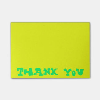 Post-it® Klebezettel Thank you ポストイット