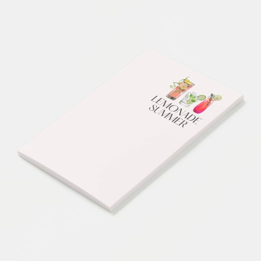 Post It Lemonade Summer  ポストイット (アングル)