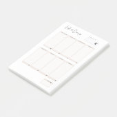 Post-it® Liste de courses ポストイット (アングル)