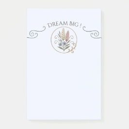 Post-it medium floral and sophisticated. ポストイット