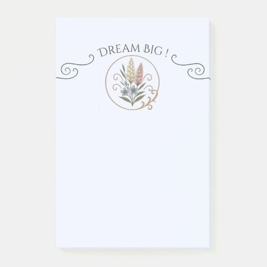 Post-it medium floral and sophisticated. ポストイット (正面)