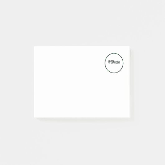 Post It met klein logo ポストイット (正面)