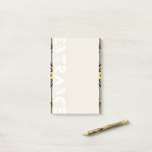 Post-it Note [Art Deco] ポストイット (デスク上)