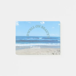 Post it note - Earth day dwell on beauty ポストイット