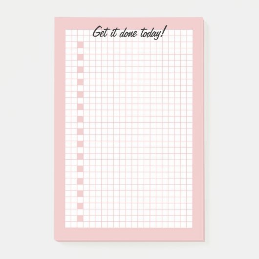 Post it note to do listを完了する ポストイット (正面)