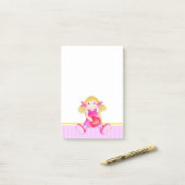 Post it notesという名前のラグドールの水彩画 ポストイット (デスク上)