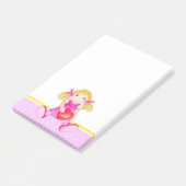 Post it notesという名前のラグドールの水彩画 ポストイット (アングル)