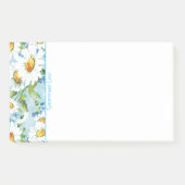 Post It Notesショッピングリストデイジー ポストイット (正面)